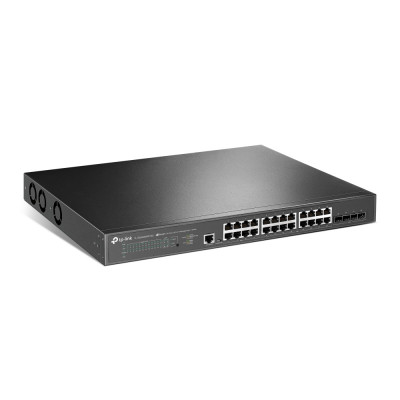 TP-Link JetStream 24-Port 2.5GBASE-T and 4-Port10GE SFP+ L2+ Managed Switch with 16-Port PoE+ & 8-Port PoE++