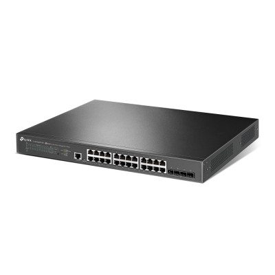 TP-Link JetStream 24-Port 2.5GBASE-T and 4-Port10GE SFP+ L2+ Managed Switch with 16-Port PoE+ & 8-Port PoE++