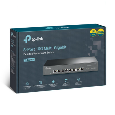 TP-Link 8-Port 10G Multi-Gigabit Desktop&#47;RSwitch