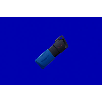 Kingston Technology DataTraveler Exodia M USB flash drive 64 GB USB Type-A 3.2 Gen 1 (3.1 Gen 1) Black, Blue