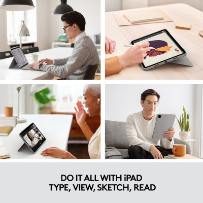 Logitech Combo Touch iPadPro 11-inch 1st 2nd 3rd