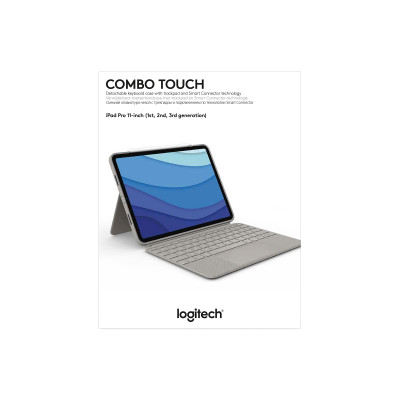 Logitech Combo Touch iPadPro 11-inch 1st 2nd 3rd