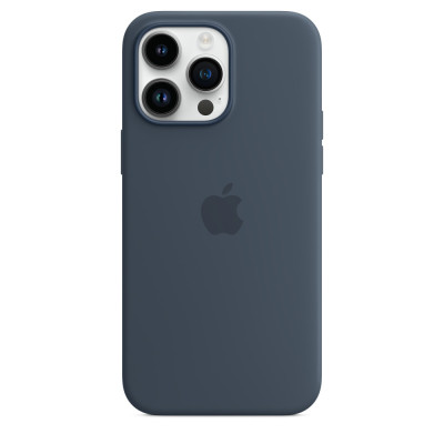 Apple iPhone 14 Pro Max Si Case Storm Blue