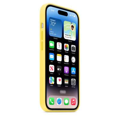 Apple MQUG3ZM/A mobile phone case 15.5 cm (6.1") Cover Yellow
