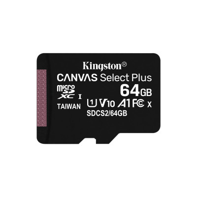 Kingston Technology Canvas Select Plus 64 Go SDXC UHS-I Classe 10