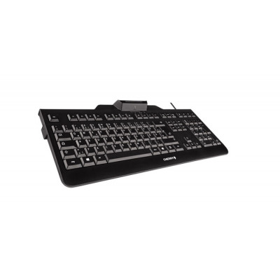 CHERRY KC 1000 SC clavier USB QWERTZ Suisse Noir