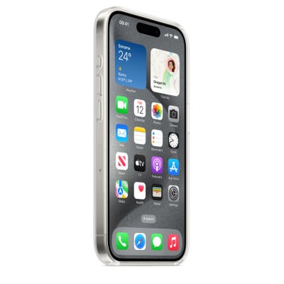 Apple MT223ZM/A mobile phone case 15.5 cm (6.1") Cover Transparent