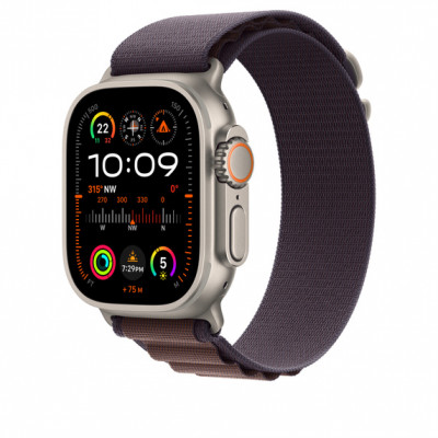 Apple MT5Q3ZM/A Smart Wearable Accessories Band Indigo Recycled polyester, Spandex, Titanium