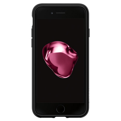 Spigen Ultra Hybrid 2 coque de protection pour téléphones portables 11,9 cm (4.7") Housse Noir, Transparent