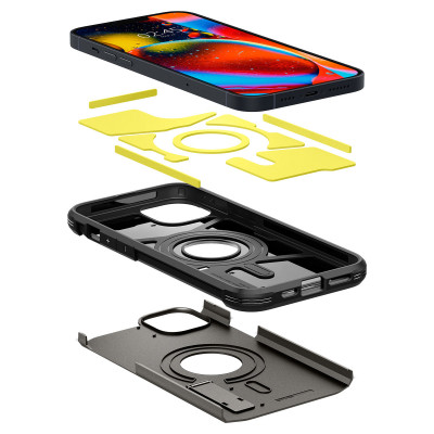 Spigen ACS05061 mobile phone case 15.5 cm (6.1") Cover Grey