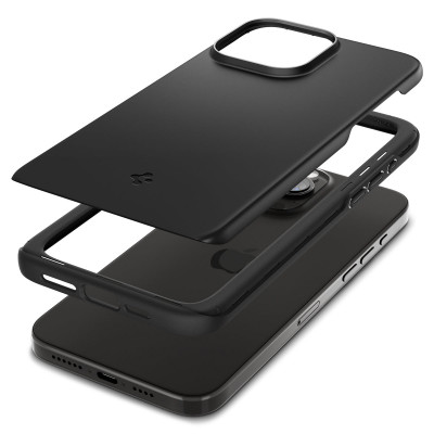 Spigen ACS06544 coque de protection pour téléphones portables 17 cm (6.69") Housse Noir