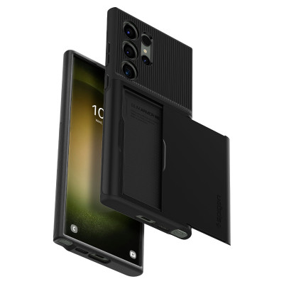Spigen ACS05628 mobile phone case 17.3 cm (6.8") Cover Black