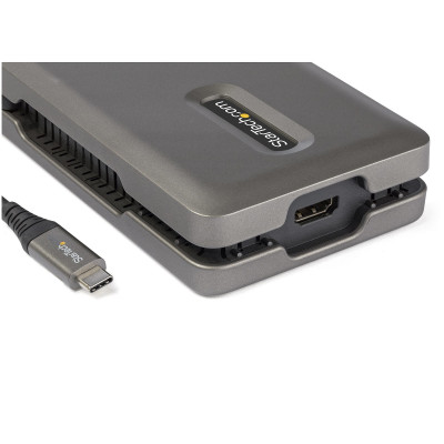 StarTech USB C Multiport Adapter w&#47;Hub HDMI PD