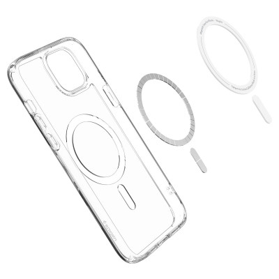 Spigen ACS06802 coque de protection pour téléphones portables 15,5 cm (6.1") Housse Transparent, Blanc