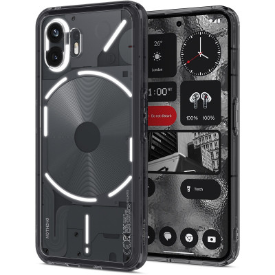 Spigen ACS06542 mobile phone case 17 cm (6.7'') Cover Grey, Transparent
