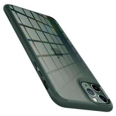 Spigen ACS00417 mobile phone case 16.5 cm (6.5") Cover Green, Transparent
