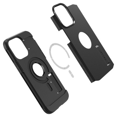 Spigen ACS04840 mobile phone case 17 cm (6.7") Cover Black