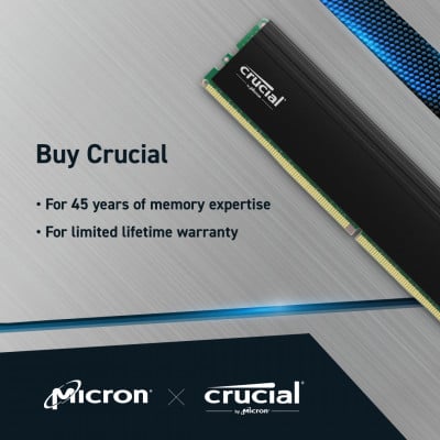 Crucial CP2K16G4DFRA32A module de mémoire 32 Go 2 x 16 Go DDR4 3200 MHz