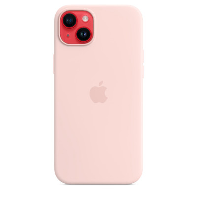 Apple iPhone 14 Plus Si Case CHalk Pink