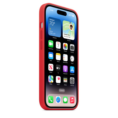 Apple iPhone 14 Pro Si Case Red