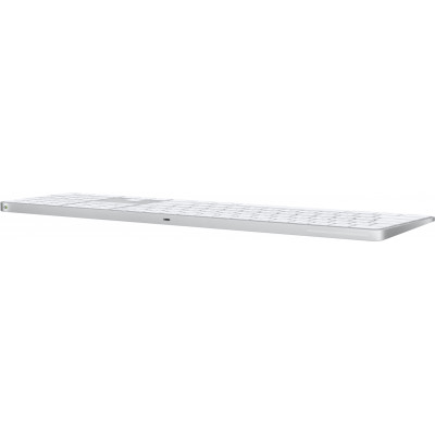 Apple Magic clavier USB + Bluetooth Italien Aluminium, Blanc