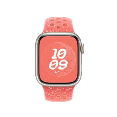 Apple MUUY3ZM/A Smart Wearable Accessories Band Coral Aluminium, Fluoroelastomer