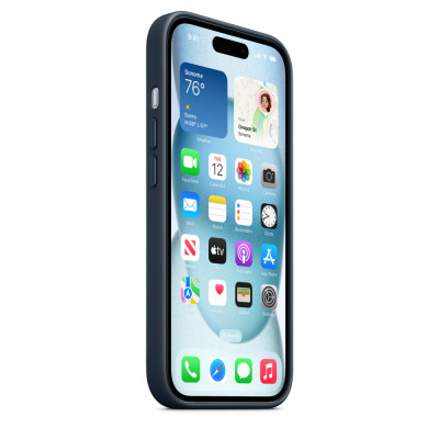 Apple MT3G3ZM/A coque de protection pour téléphones portables 15,5 cm (6.1") Housse Bleu