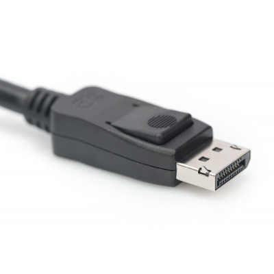 Digitus AK-340106-050-S DisplayPort cable 5 m Black