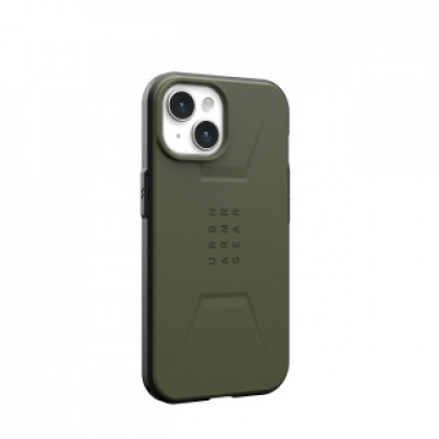 Urban Armor Gear Civilian Magsafe coque de protection pour téléphones portables 15,5 cm (6.1") Housse Olive