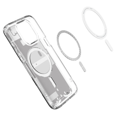 Spigen ACS07034 mobile phone case 17 cm (6.69") Cover White