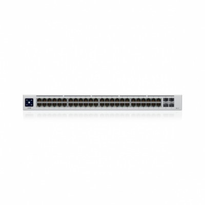 Ubiquiti Networks UniFi USW-48-POE network switch Managed L2 Gigabit Ethernet (10/100/1000) Power over Ethernet (PoE) 1U Stainless steel