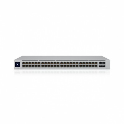 Ubiquiti Networks UniFi USW-48-POE network switch Managed L2 Gigabit Ethernet (10/100/1000) Power over Ethernet (PoE) 1U Stainless steel
