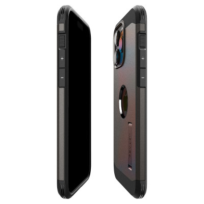 Spigen ACS06732 mobile phone case 15.5 cm (6.1") Cover Grey, Metallic