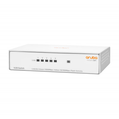 Hewlett Packard Enterprise Aruba Instant On 1430 5G Unmanaged L2 Gigabit Ethernet (10/100/1000) White