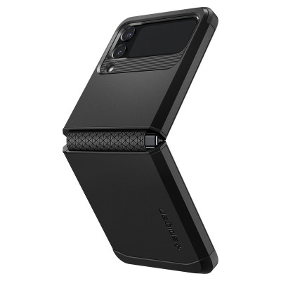 Spigen Tough Armor mobile phone case 17 cm (6.7") Cover Black