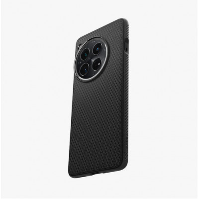 Spigen OnePlus 12 Liquid Air Matte Black mobile phone case 17.3 cm (6.82") Cover