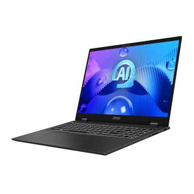 MSI Prestige 16 AI Evo B1MG-023BE Laptop 40.6 cm (16") Quad HD+ Intel Core Ultra 7 155H 32 GB LPDDR5-SDRAM 1 TB SSD Wi-Fi 7 (802.11be) Windows 11 Pro Grey