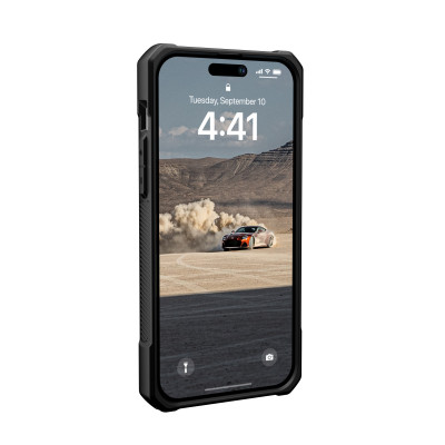 Urban Armor Gear Monarch mobile phone case 17 cm (6.7'') Cover Black