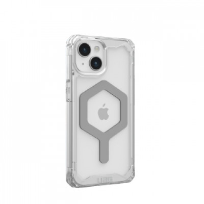 Urban Armor Gear Plyo Magsafe coque de protection pour téléphones portables 15,5 cm (6.1") Housse Argent, Transparent