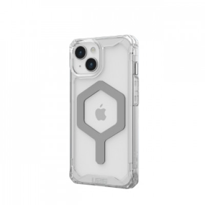 Urban Armor Gear Plyo Magsafe coque de protection pour téléphones portables 15,5 cm (6.1") Housse Argent, Transparent