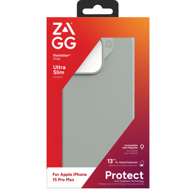 ZAGG Manhattan Snap coque de protection pour téléphones portables 17 cm (6.7") Housse Lavande