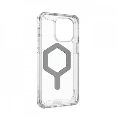Urban Armor Gear Plyo Magsafe coque de protection pour téléphones portables 17 cm (6.7") Housse Argent, Transparent