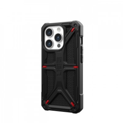 Urban Armor Gear Monarch Kevlar mobile phone case 15.5 cm (6.1") Cover Black