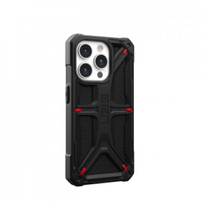 Urban Armor Gear Monarch Kevlar mobile phone case 15.5 cm (6.1") Cover Black