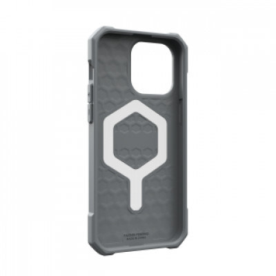 Urban Armor Gear Essential Armos Magsafe mobile phone case 17 cm (6.7") Cover Silver