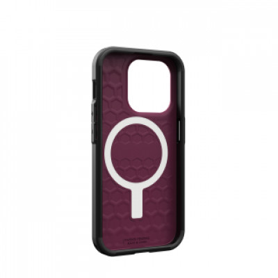 Urban Armor Gear Civilian Magsafe mobile phone case 15.5 cm (6.1") Cover Bordeaux