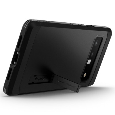 Spigen Tough Armor mobile phone case 17 cm (6.71") Cover Black