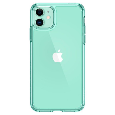 Spigen ACS00406 mobile phone case 15.5 cm (6.1'') Cover Green, Transparent