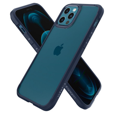 Spigen Ultra Hybrid mobile phone case 15.5 cm (6.1") Cover Blue