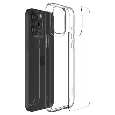 Spigen ACS06554 mobile phone case 17 cm (6.7") Cover Transparent